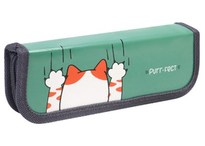 Пенал однокамерный Prof-Press, 190×65 мм, «Лапки-царапки»