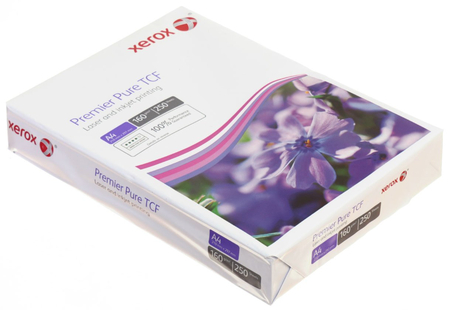 Бумага офисная Xerox Premier, А4 (210*297 мм), 160 г/м2, 250 л., TCF