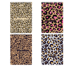 Блокнот на гребне Brauberg А5, 145×205 мм, 80 л., клетка, Leopard, ассорти Блокнот на гребне Brauberg А5, 145×205 мм, 80 л., клетка, Leopard, ассорти
