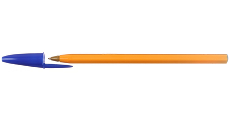 Ручка шариковая одноразовая Big Orange, корпус оранжевый, стержень синий Ручка шариковая одноразовая Big Orange, корпус оранжевый, стержень синий