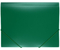 Папка пластиковая на резинке Darvish, толщина пластика 0,5 мм, зеленая
