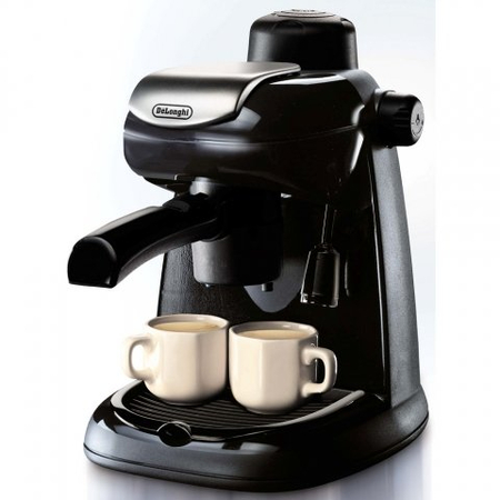 Кофеварка DeLonghi EC5, корпус из пластика, черная Кофеварка DeLonghi EC5, корпус из пластика, черная