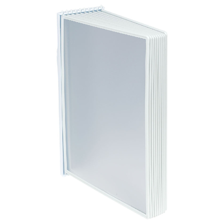 Демосистема настенная OfficeSpace, корпус - белый, панели - белые