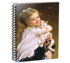 Скетчбук на гребне «Попурри» (А5), 100 л., «Мунье. Её лучший друг»