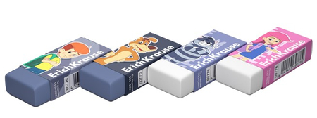 Ластик ErichKrause «Простоквашино», 51*21*11 мм, ассорти Ластик ErichKrause «Простоквашино», 51*21*11 мм, ассорти