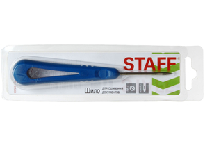 Шило канцелярское Staff Standard с ушком, длина ручки - 10 см, длина иглы - 3,5 см, ассорти