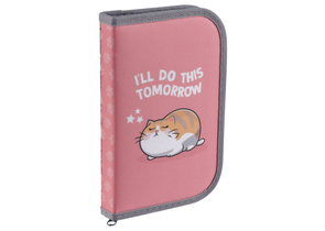 Пенал однокамерный ArtSpace, 200×130 мм, Cute Cats