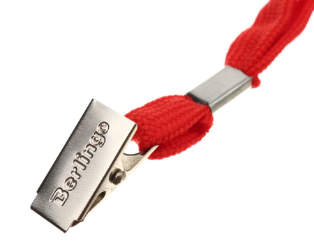 Тесьма для бейджа Berlingo, 45*1 см, красный Тесьма для бейджа Berlingo, 45*1 см, красный