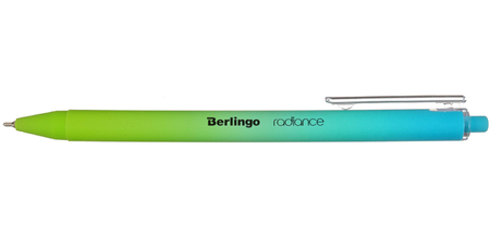 Набор ручек шариковых автоматических Berlingo Radiance, 3 шт., корпус ассорти, стержень синий