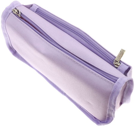 Пенал-косметичка «Юнландия», 21*6*9 см, Heart, фиолетовый Пенал-косметичка «Юнландия», 21*6*9 см, Heart, фиолетовый