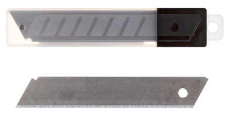 Лезвия для ножей Economix, ширина лезвия 18 мм, 10 шт. 