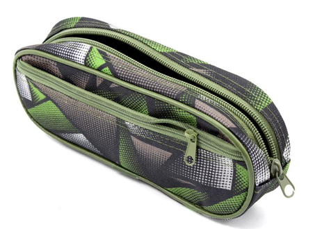 Пенал-тубус мягкий Darvish DV-9274, 200*80 мм, «Абстракция», ассорти (цена за 1 шт.)