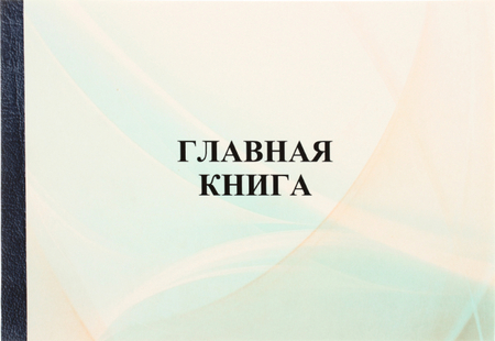 Главная книга, А4*40 л. Главная книга, А4*40 л.