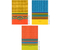 Тетрадь-блокнот Bourgeois для записей, 190*290 мм, 80 л., клетка, «17138,17139,17141», ассорти
