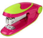 Степлер Berlingo Fuze, скобы №24/6-26/6, 25 л., 135 мм, розовый