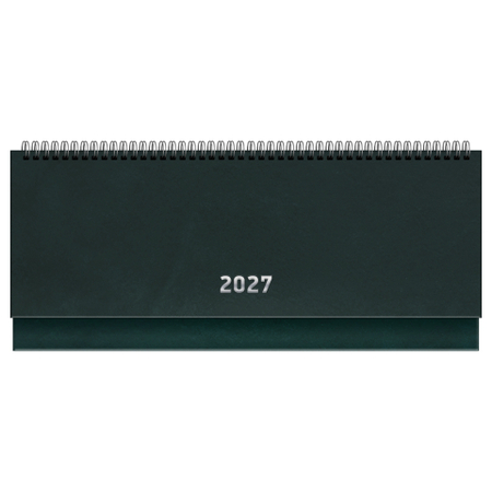 Планинг датированный на гребне на 2027 год BG, 295*130 мм, 64 л., зеленый