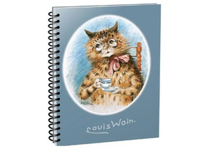 Скетчбук на гребне «Попурри» (А5), 100 л., «Уэйн. Чашка чая»