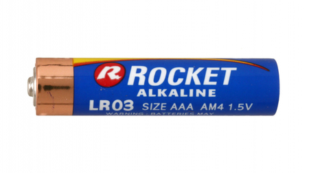 Батарейка щелочная Rocket Alkaline, AAA, LR03, 1.5V