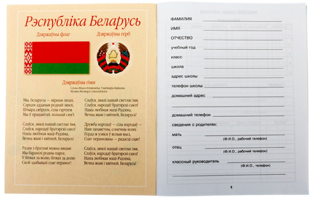 Дневничок школьный «Аверсэв», 48 л., «Дневничок ученицы», для начальных классов