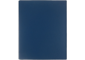 Папка-регистратор на 2 кольцах Bantex, корешок 35 мм, диаметр кольца 30 мм, синий