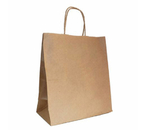 Пакет бумажный с ручками, 260×350×150 мм