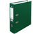 Папка-регистратор Deli «Эко» с односторонним ПВХ-покрытием, корешок 75 мм, темно-зеленый