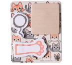 Магнит на холодильник Sima-Land, 10×12 см, «Котики» (с блоком для записей и стикерами)