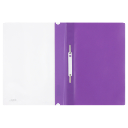 Папка-скоросшиватель пластиковая А4 «Стамм», толщина пластика 0,18 мм, фиолетовая