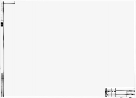 Форматка чертежная «Красная Звезда», формат А1 (594*841 мм)