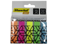 Закладки-разделители пластиковые с липким краем Silwerhof Daily Закладки-разделители пластиковые с липким краем Silwerhof Daily