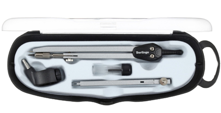 Готовальня Berlingo Expert, 4 предмета Готовальня Berlingo Expert, 4 предмета