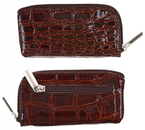 Футляр для телефона «Кинг» 6038, 125×70 мм, рифленый темно-коричневый