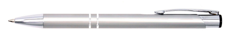 Ручка подарочная шариковая Signature 131, корпус светло-серебристый 