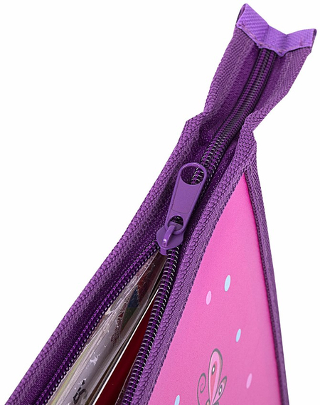 Папка для тетрадей на молнии «Юнландия» А4, 33*23*5,5 см, Pretty Kitty Папка для тетрадей на молнии «Юнландия» А4, 33*23*5,5 см, Pretty Kitty
