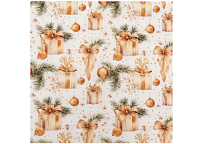 Бумага упаковочная глянцевая Sima-Land, 70×100 см, «Главный подарок»