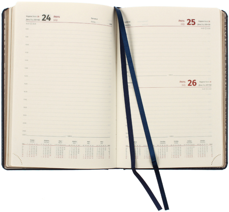 Ежедневник датированный на 2026 год Berlingo xGold (А5), 145*215 мм, 184 л., синий