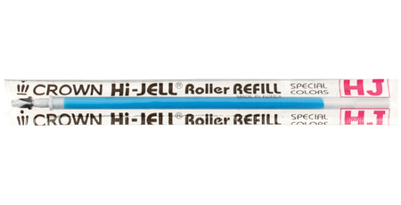 Стержень гелевый Crown Hi-Jell Color, 138 мм, пулевидный, голубой Стержень гелевый Crown Hi-Jell Color, 138 мм, пулевидный, голубой