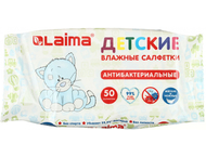 Салфетки влажные детские Laima
