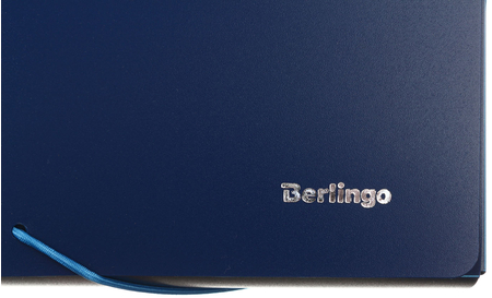 Папка-короб пластиковая на резинке Berlingo, корешок 50 мм, толщина пластика 0,7 мм, синяя