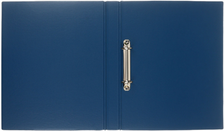 Папка-регистратор на 2 кольцах Bantex, корешок 35 мм, диаметр кольца 30 мм, синий Папка-регистратор на 2 кольцах Bantex, корешок 35 мм, диаметр кольца 30 мм, синий