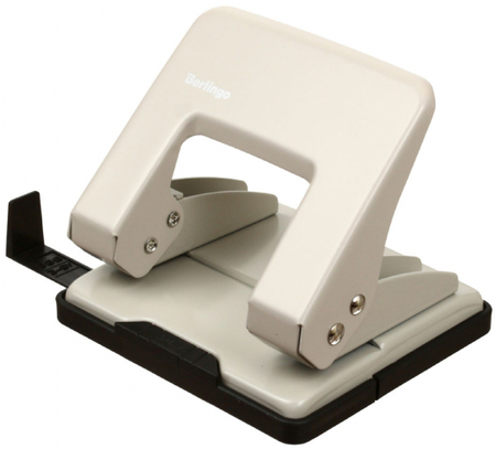 Дырокол Berlingo Universal, 100*95 мм, 20 л., серый