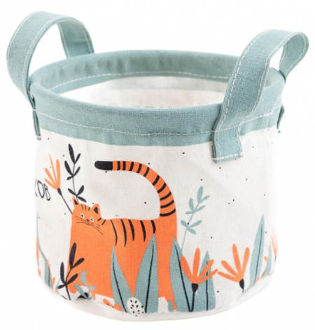 Корзина для хранения текстильная Sima-Land, 12*14 см, I Meow You