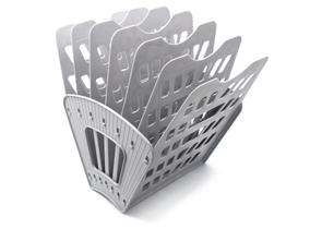 Лоток веерный «Стамм», 6 отделений, серый