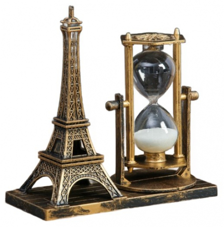 Песочные часы сувенирные Sima-Land, 15,5*6,5*12,5 см, «Эйфелева башня»