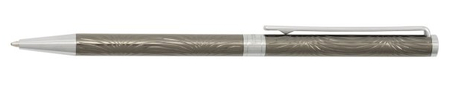 Ручка подарочная шариковая Manzoni Amelia, корпус коричневый