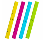 Линейка пластиковая «Юнландия» Color, 30 см, ассорти