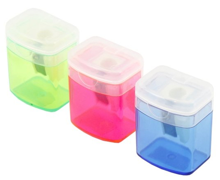 Точилка пластиковая Action!, 1 отверстие, с контейнером, ассорти (цена за 1 шт.) Точилка пластиковая Action!, 1 отверстие, с контейнером, ассорти (цена за 1 шт.)