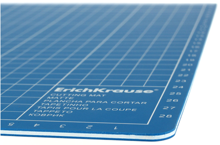 Коврик для резки ErichKrause, А4 (30*22 см), синий