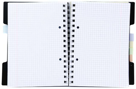 Тетрадь общая А5, 150 л. на гребне «Классика 2», 148*210 мм, клетка, ассорти