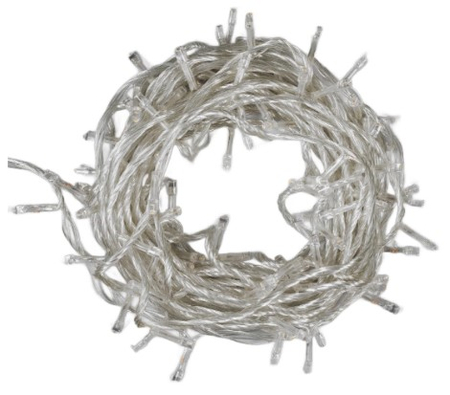 Гирлянда-нить электрическая Sima-Land, 10 м, LED-100-220V, 8 режимов, теплый белый свет